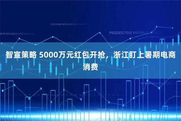 智宣策略 5000万元红包开抢，浙江盯上暑期电商消费